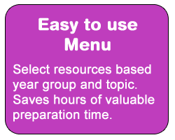 Easy to use Menu
